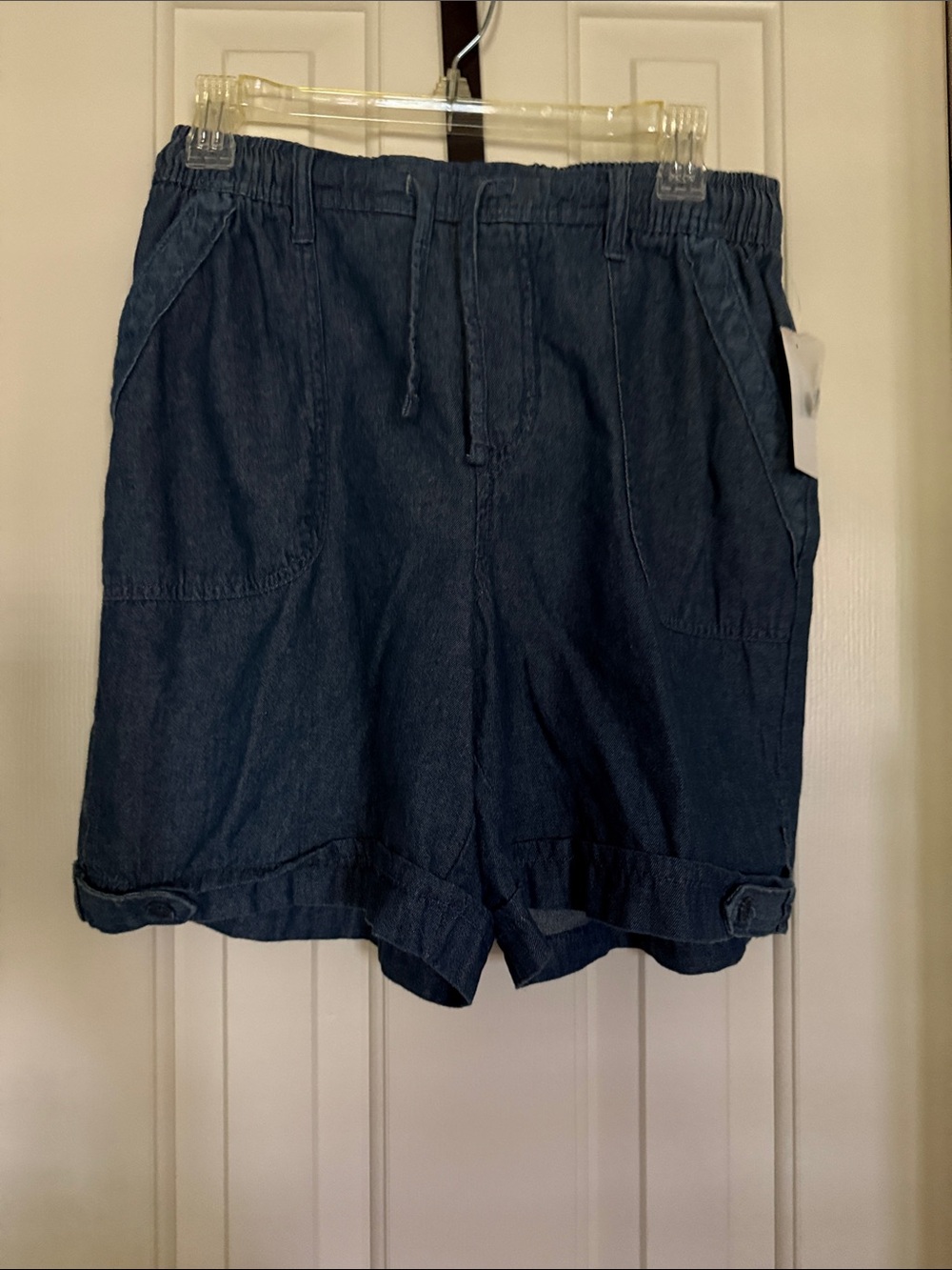 Gloria Vanderbilt Dark Blue High Waist Denim Shorts